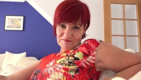 Aunt Judy's XXX - Your 64yo Big Tit Step-Auntie Mrs. Linda Catches you with a Dirty Magazine (POV)